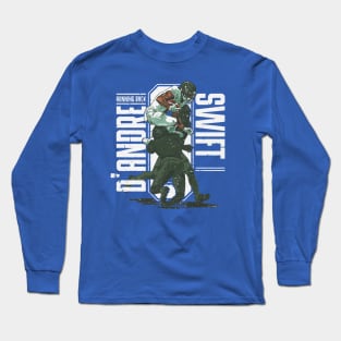 D'andre Swift Philadelphia Hurdle Long Sleeve T-Shirt